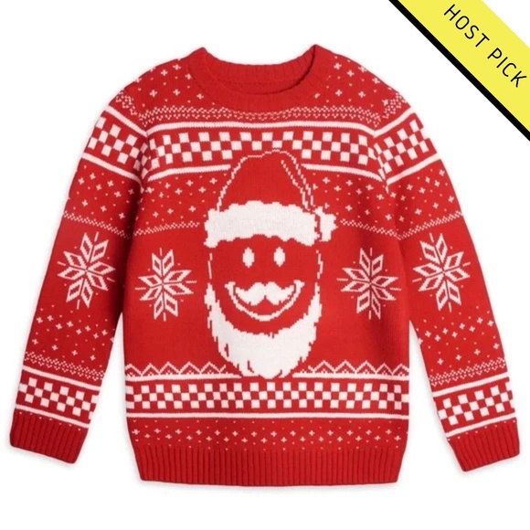 Holiday Time Santa Sweater - Picture 1 of 6